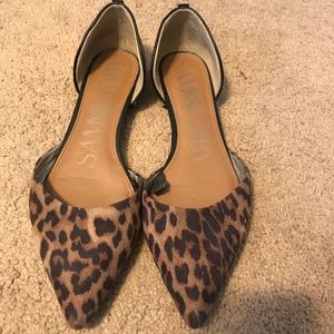 Black and leopard flats- SAM & LIBBY